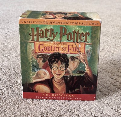 Harry Potter and the Goblet of Fire by J.K. Rowling Audiobook CD