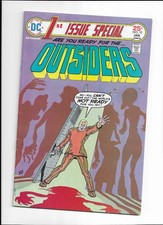 1ST ISSUE SPECIAL #10 {JAN 1976 DC} BRONZE AGE! VF- (7.5) THE OUTSIDERS! SHARP!