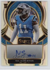 2025 Panini Select Signatures Nic Scourton #SIP-NSN Auto 05ol