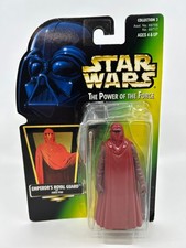 Star Wars Power of the Force POTF Green Card Emperor's Royal Guard Action Figu