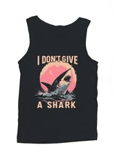 Bold Shark Attitude Graphic Men's Tank Top
