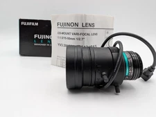 FUJIFILM FUJINON YV3.3x15SR4A-Sa2 / SA2L CS-MOUNT VERIFOCAL LENS 1:1.5/15-50mm