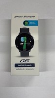 BRAND NEW ShotScope G6 GPS Golf Watch Includes 2 STRAPS | SEALED BOX | No Fees