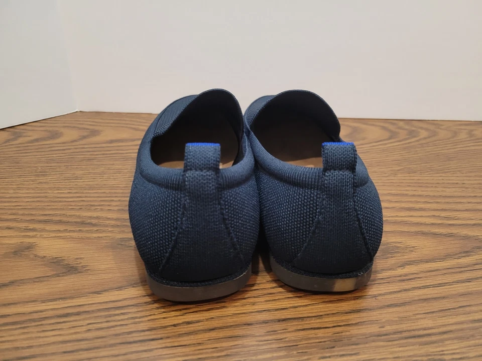 Mocasines Rothy's Ravello para hombre en azul marino, talla 10 zapatos Foto 2 de 4