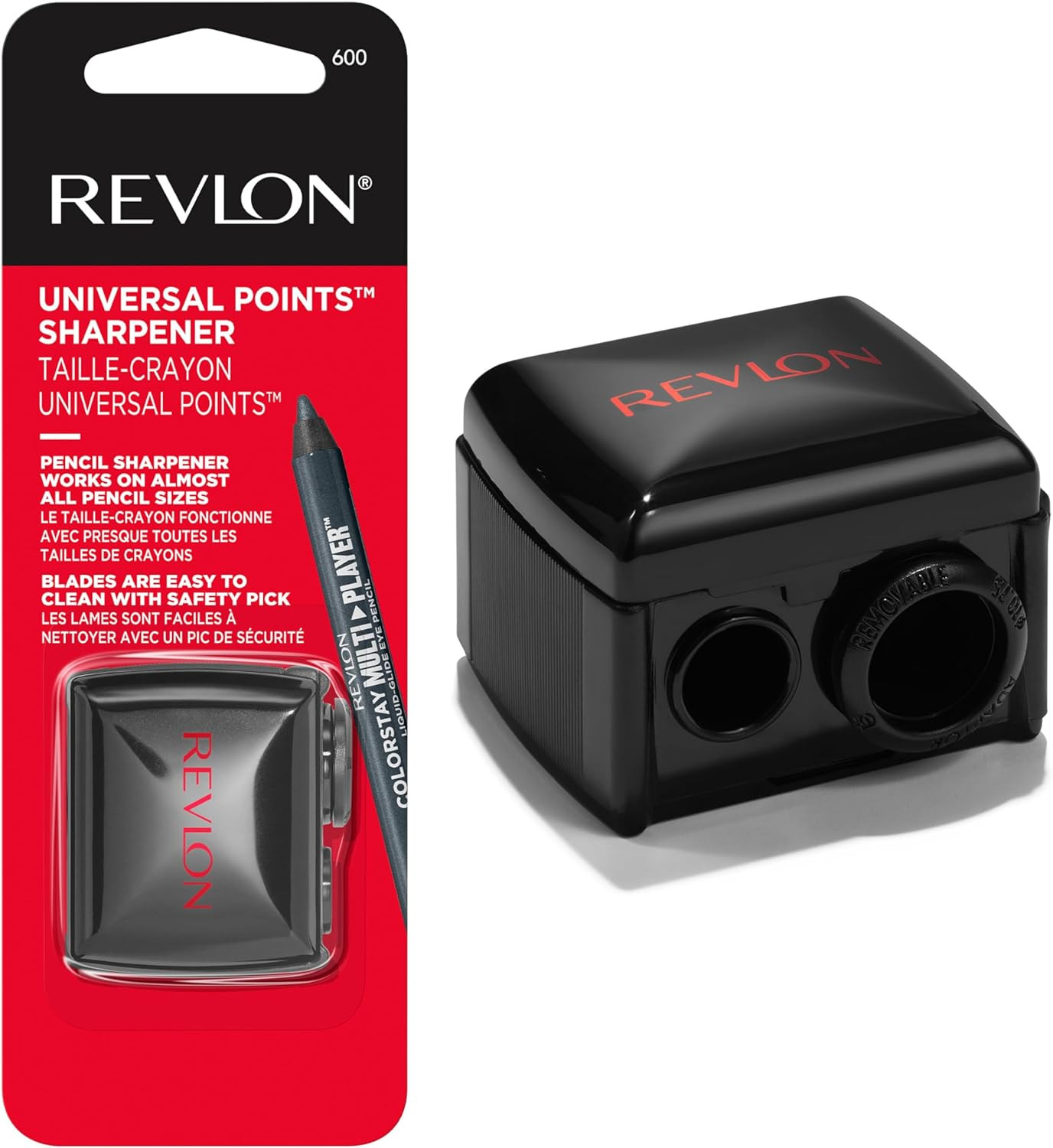 Universal Points Sharpener, Makeup Sharpener for Wooden and Plastic Makeup Penc