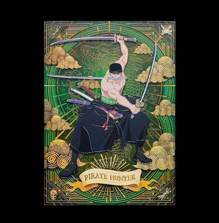 Roronoa Zoro Limited Edition Displate | One Piece | Pirate Hunter