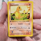 Pokémon Charmander 1st Edition Base Set Shadowless 46/102 50 HP Basic English