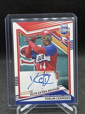 2022 Panini Elite Extra Edition YOELIN CESPEDES Signatures AUTO #210 DPL