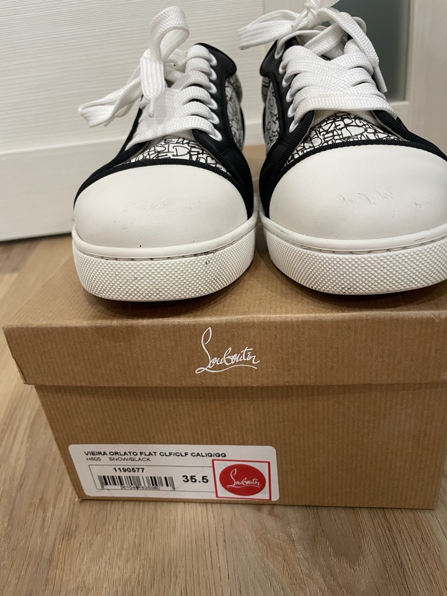 Christian Louboutin Women’s Vieira Orlato Graffiti Sneakers View 5