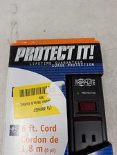 Tripp Lite TLP606B Surge Protector 6 Outlet 6ft Cord