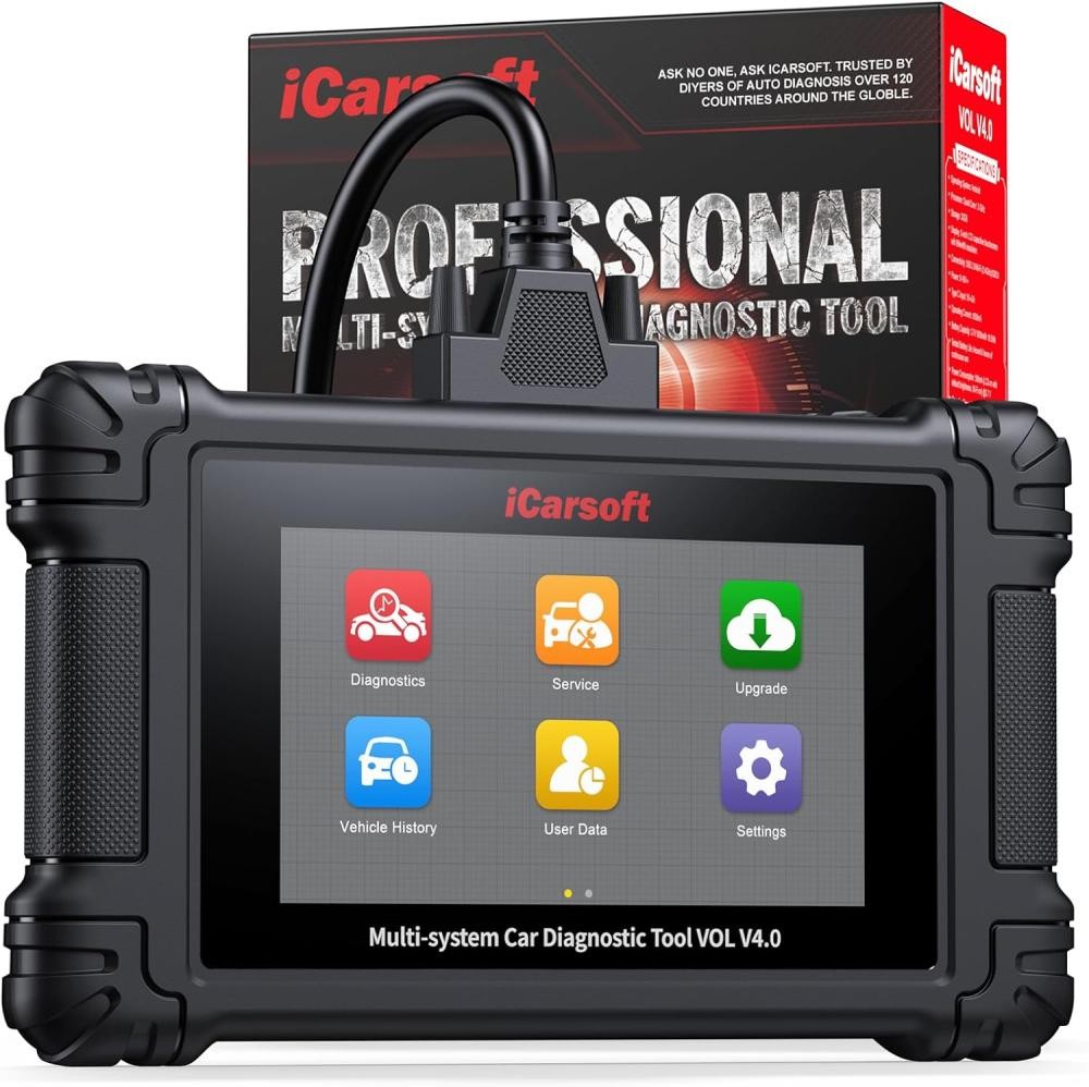 iCarsoft VOL V4 OBD2 Diagnostic Scanner Volvo Saab Full System + 2 Extra Brands