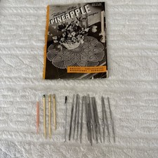 Lot of Vintage Metal Crochet Hooks Various Sizes Dritz/Boye/Bates, Sewing Design
