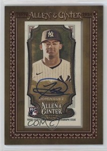 2024 Allen & Ginter Mini Baseball Jasson Dominguez DomÃnguez Rookie Auto RC