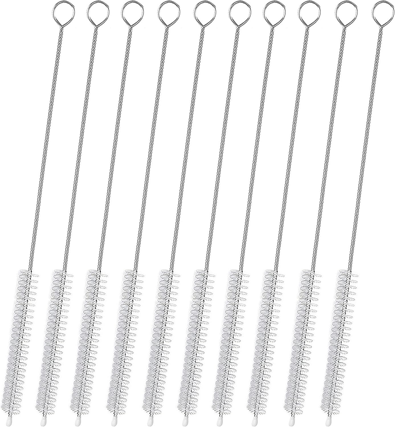 10pcs Extra Long Straw Cleaning Brushes 12 Inch 12mm Pipe Bottle Tube Cleaner UK