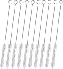 10pcs Extra Long Straw Cleaning Brushes 12 Inch 12mm Pipe Bottle Tube Cleaner UK