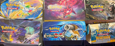 2010 - 2024 Pokemon Card Game (TCG) EMPTY Booster Box Lot HGSS XY SS + More  Sets | eBay