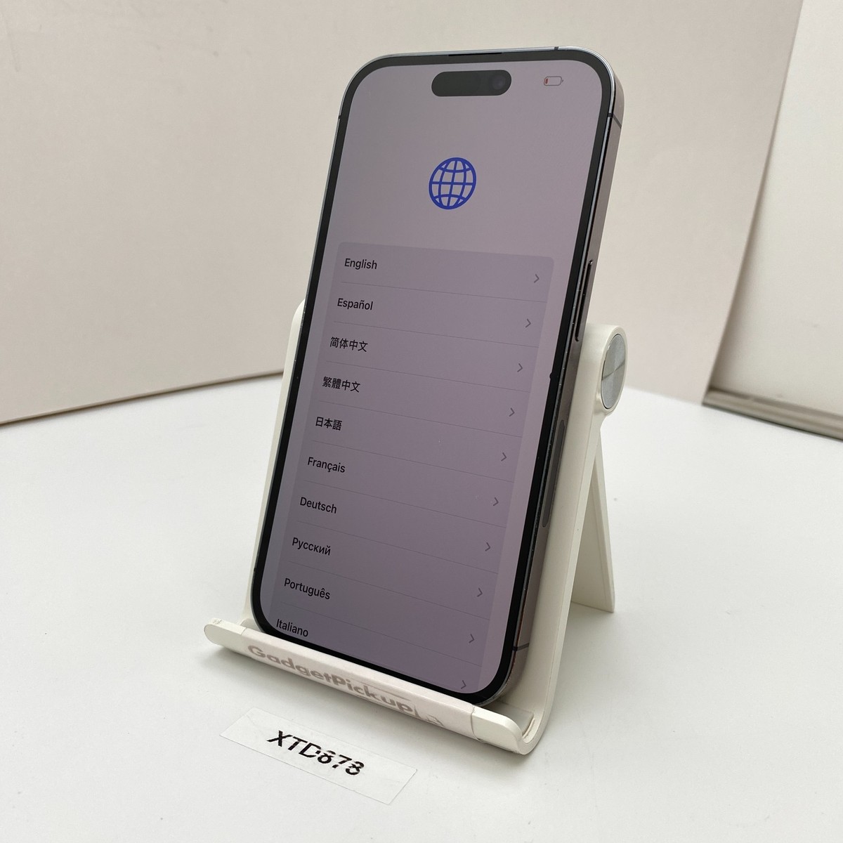 Apple iPhone 14 Pro - 256GB - Deep Purple (Unlocked) - CRACKED