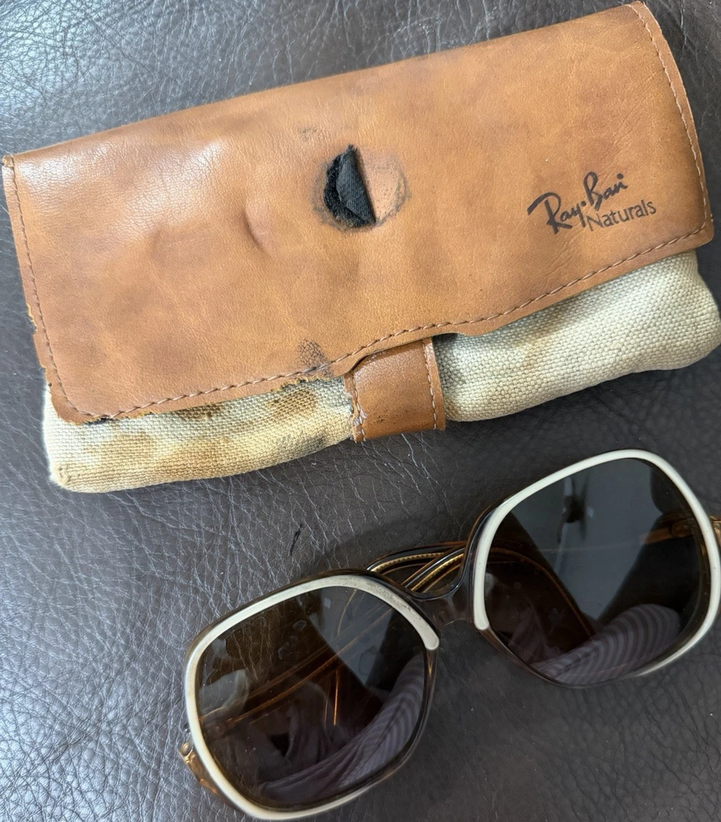Vintage Brown Ray-Ban Sunglasses, with Sunglasses Case Vintage Ray Ban TRADITIONALS Bausch & Lomb Brown Sunglasses  main image 3