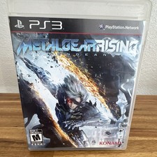 Konami Metal Gear Rising Revengeance PS3 CIB Manual Inserts M NTSC-U/C