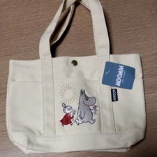 Moomin Little My Heavyweight Mini Tote Bag Lunch Handbag Canvas 30cm Japan New