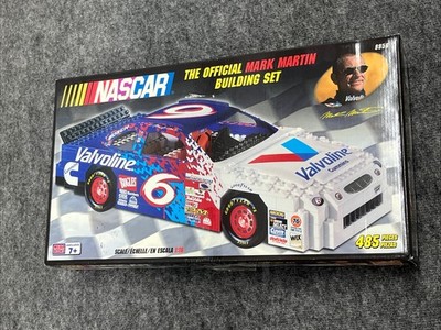 MEGA BLOKS NASCAR MARK MARTIN RACE CAR SET- Scale 1:16 #9956 Parts Not Counted