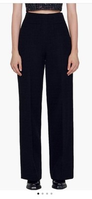 Sandro Alima tweed straight leg pants NWT Sz 4