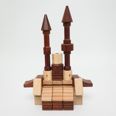 ED Smart Block Architecture Magnetic Wooden Building Set STEM Montessori 33pc