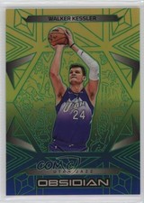 2024-25 Panini Obsidian Electric Etch Caldera Walker Kessler #128 3c2