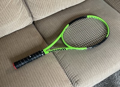 Wilson Blade 98L v6 4 1/4 285g 10.1oz Neon Green Black Tennis Racket *CLEAN