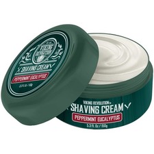 Luxury Shaving Cream Peppermint Eucalyptus Scent
