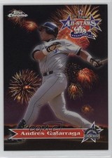 1997 Chrome All-Stars Refractor Andres Galarraga Jeff Bagwell Fred McGriff 6k2