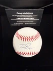 Cleveland Guardians TRAVIS BAZZANA Autograph MLB Baseball Fanatics Under Wraps