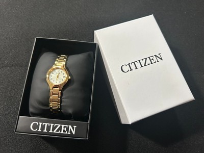 Citizen Ladies Eu2252-56p Gold Tone Stainless Steel Bracelet  display picture 1