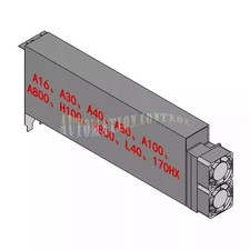 Fits Nvidia Tesla A16 A100 A800 170HX Graphics Card U-shaped Turbo Heat Sink fan