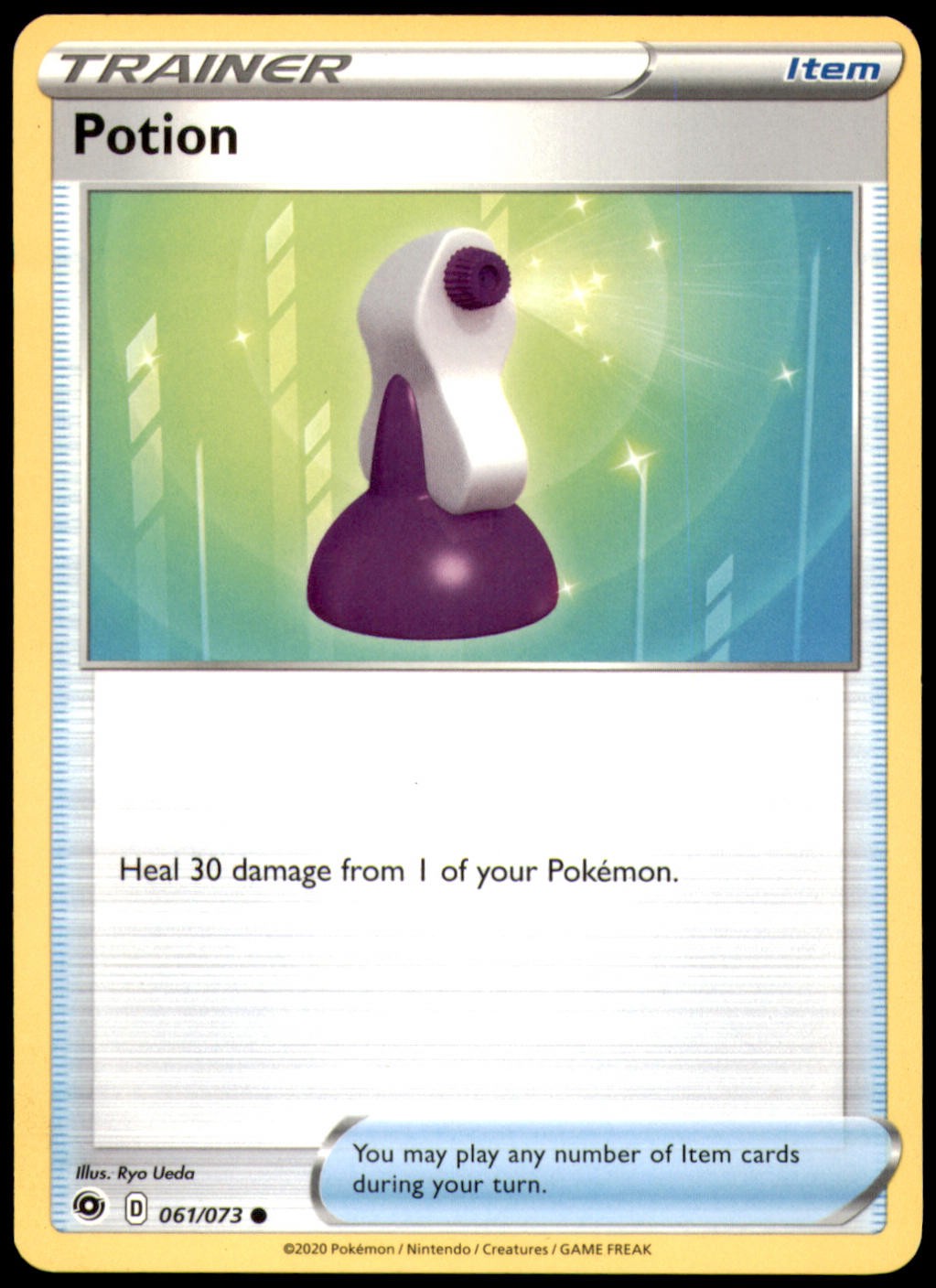 POTION - 061/073 - CHAMPION'S PATH - LP/NM - POKEMON - - COMMON - -