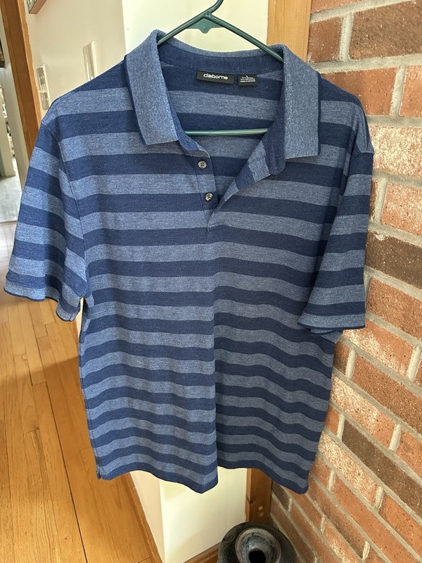 Men’s Claiborne Polo Shirt Size Large Never Worn