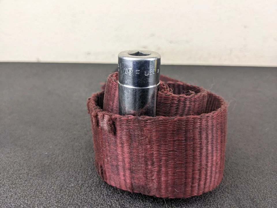 #bm520 Snap-on 1/2" & 3/8" Drive Oil Filter Strap Wrench for 1”- 6” Filters A91F - Image 3 of 4