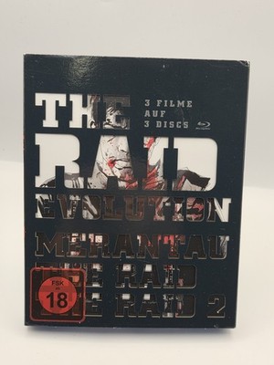 The Raid - Evolution - 3 Disc Special Edition / The Raid 1 & 2 Inkl. Merantau