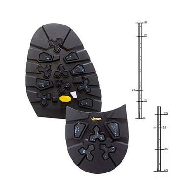 Vibram 022AG Wintermode Arctic rutschfeste Sohle & Heels paarweise verkauft