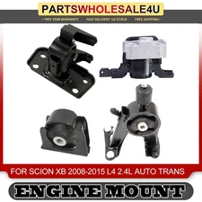 4Pcs Engine Motor & Transmission Mount for Scion xB 2008-2015 L4 2.4L Auto Trans