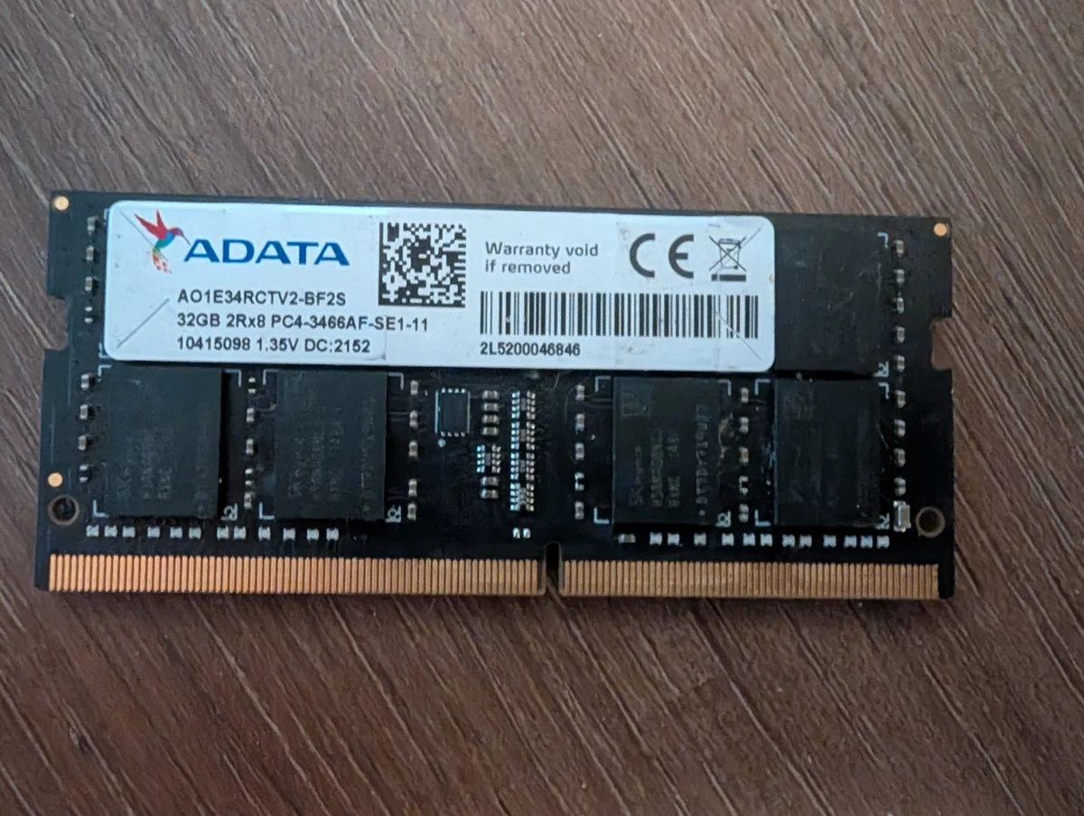Las mejores ofertas en Ordenador ADATA RAM 32 GB de capacidad