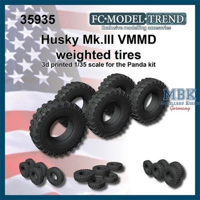 FC MODEL TREND FCMT35935 Husky Mk.III VMMD weighted tires