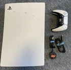 Sony PlayStation 5 Blu-Ray Edition Console White Controller Wi-Fi Blu-Ray