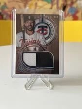 2025 Topps  Tribute Carlos Correa Game Used Dual Relic  /199 New Release!