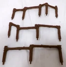 Vintage Ewok Village Playset 1983 Kenner Star Wars ROTJ 3 Railings Rail Part Lot