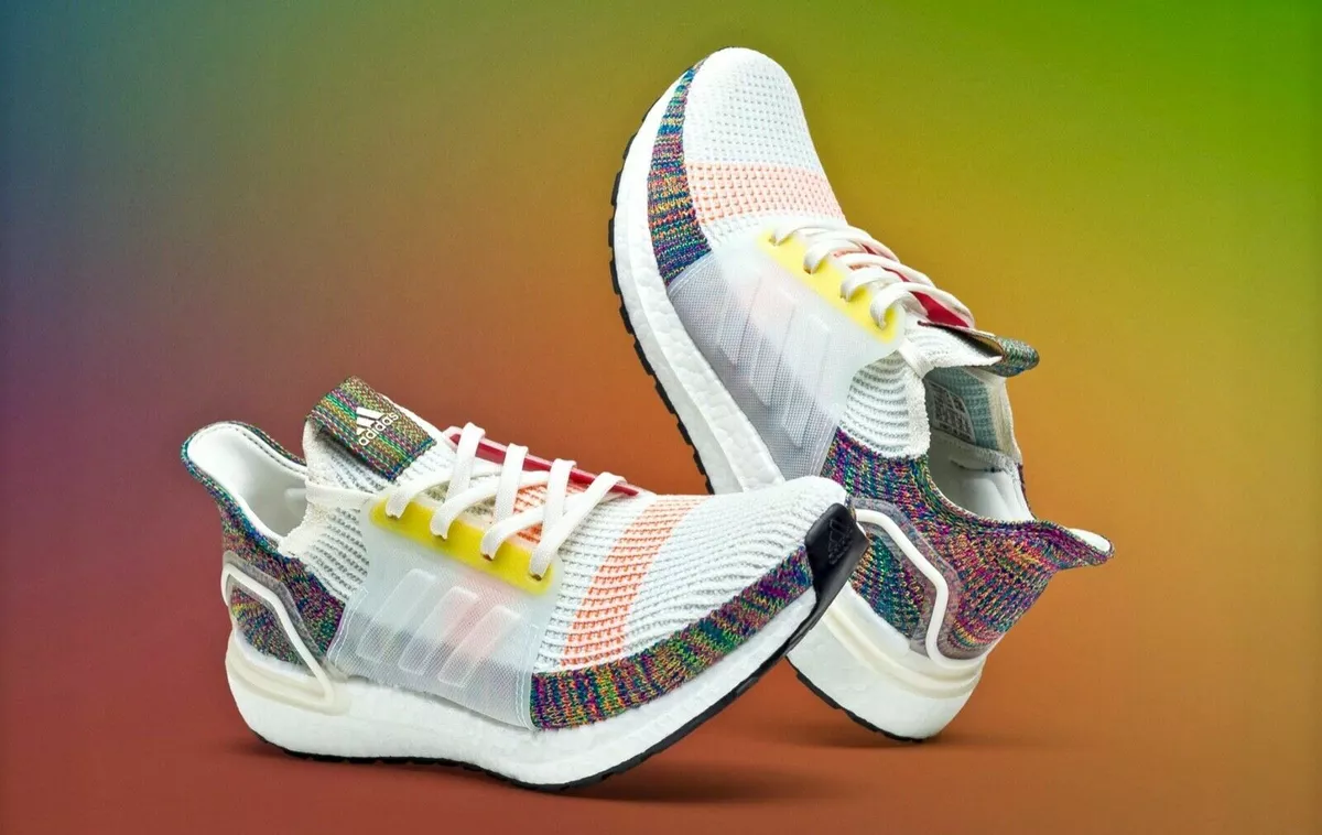 tragt mobil Fonetik Adidas Ultra Boost 19 Gay Pride LBGT Rainbow MultiColor EF3675 Men&#039;s  sz 8 Shoes | eBay