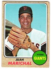 Juan Marichal 1968 Topps MLB Card # 205 LA