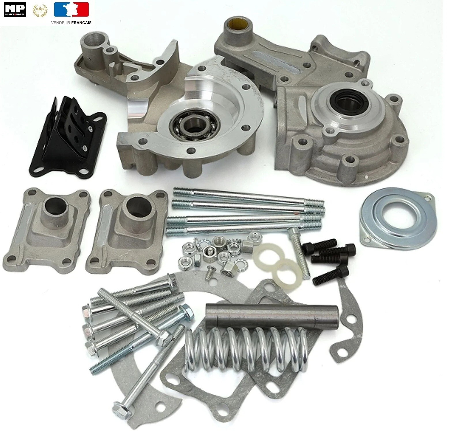 Kit carters moteur racing Peugeot 103 résout les prises d'air et fuites