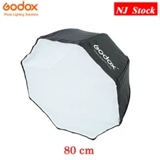 US Godox 32" 80cm Octagon Umbrella Softbox For Studio Flash Speedlite Monolight