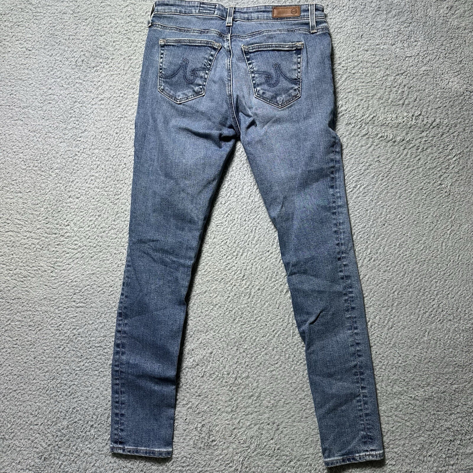 AG Adriano Goldschmied The Legging Super Skinny Ankle Jeans Blue Size 25R thumbnail 7